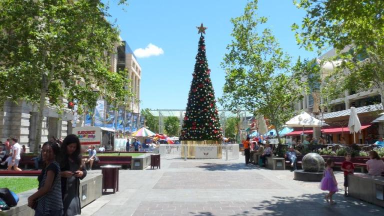 Vorweihnachtszeit in Perth